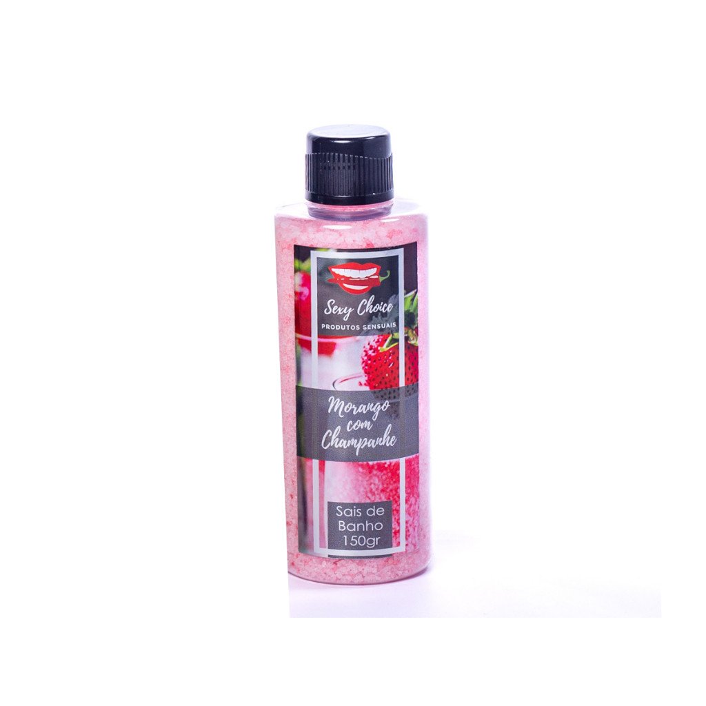 Sal de Banho Morango Champanhe — Sexy Choice